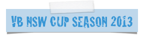 VB NSW CUP SEASON 2013